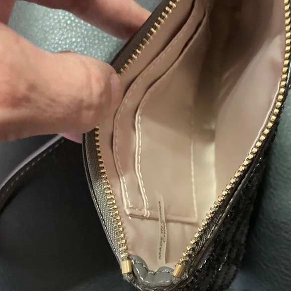 Coach Poppy Glittering Sequin Wristlet - Picture 3 of 3